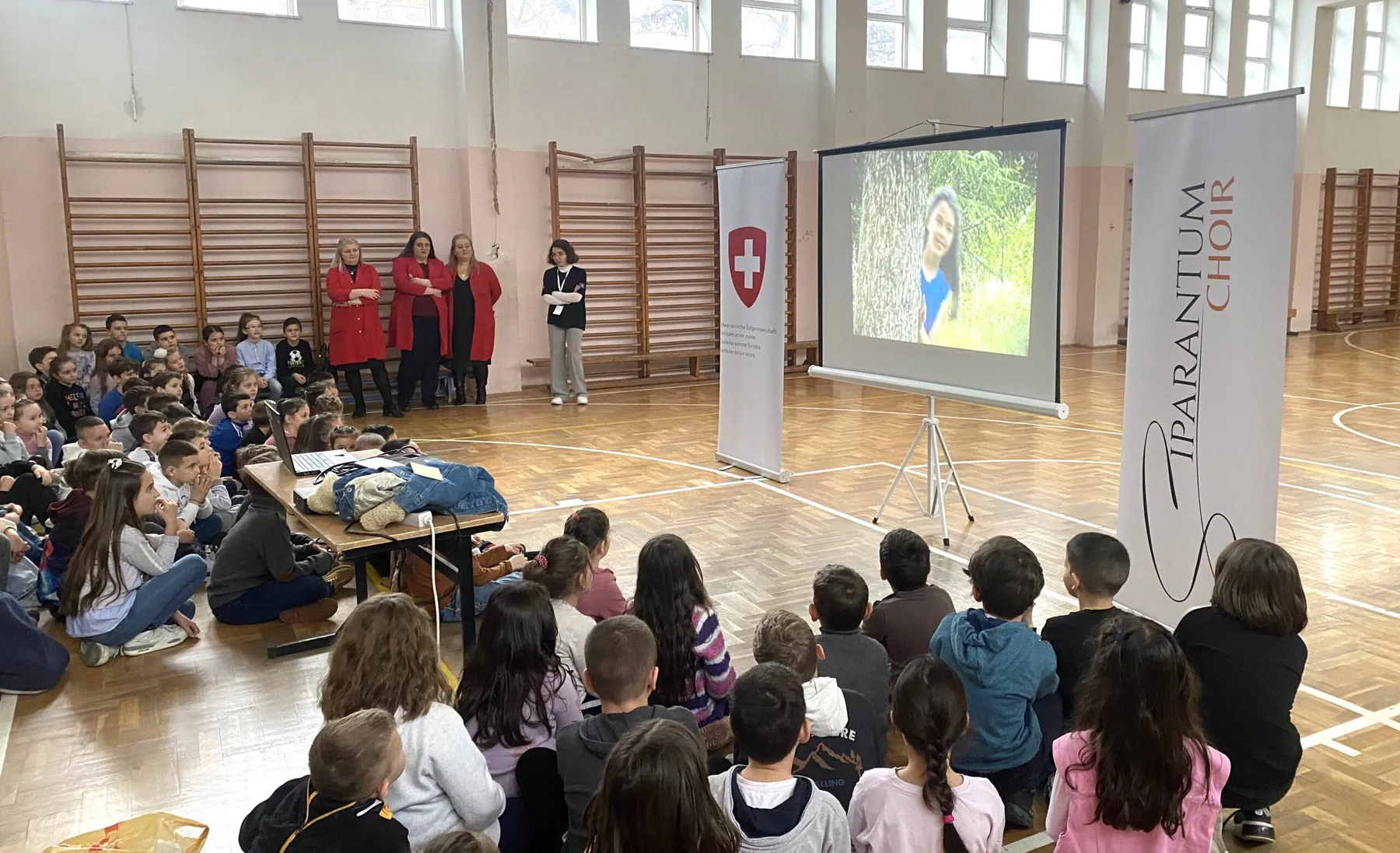 Siparantum Choir performing at Education workshops and training programmes