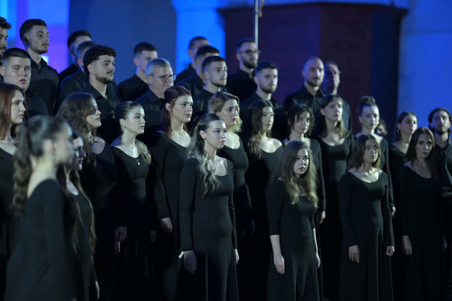 Siparantum Choir performing at Siparantum Choir Shines at the 'Midnight Sounds' Concert in Calella