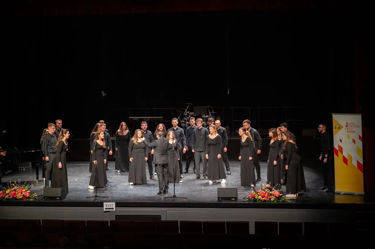 Siparantum Choir performing at Siparantum Choir Wins First Prize Again at European Festival for Young People