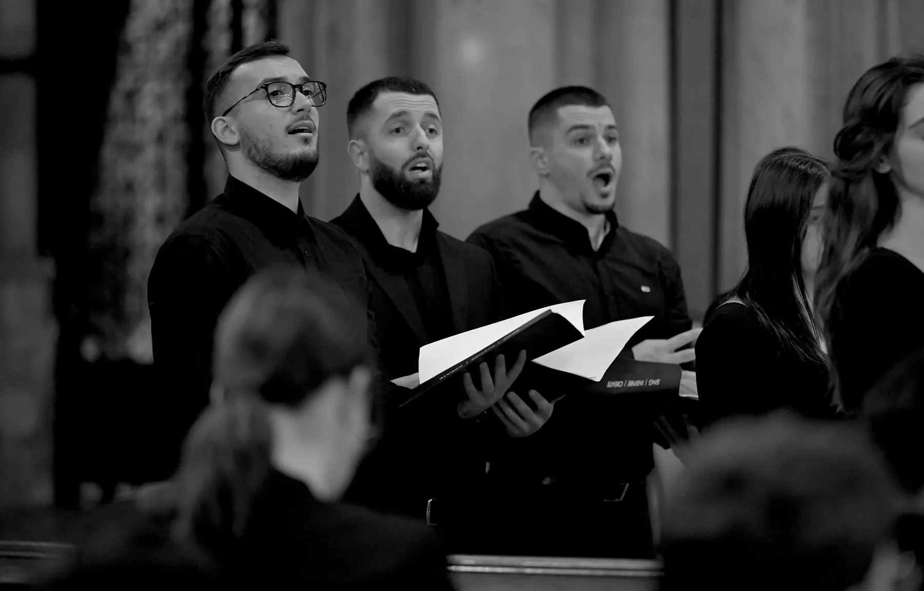 Siparantum Choir performing at Siparantum Choir's Captivating Concert at VotivKirche-Wien