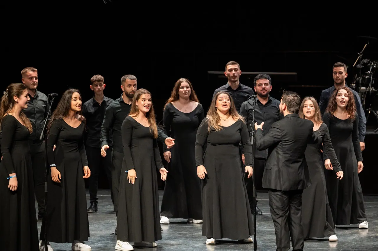 Siparantum Choir performing at Siparantum Choir Wins First Prize Again at European Festival for Young People