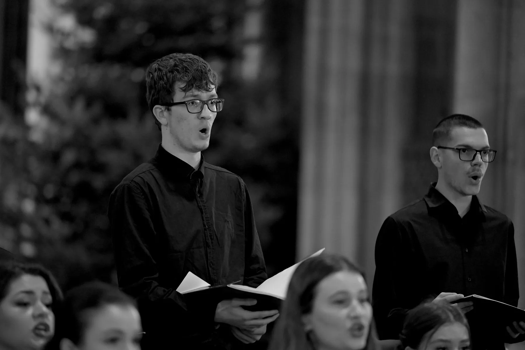 Siparantum Choir performing at Siparantum Choir's Captivating Concert at VotivKirche-Wien