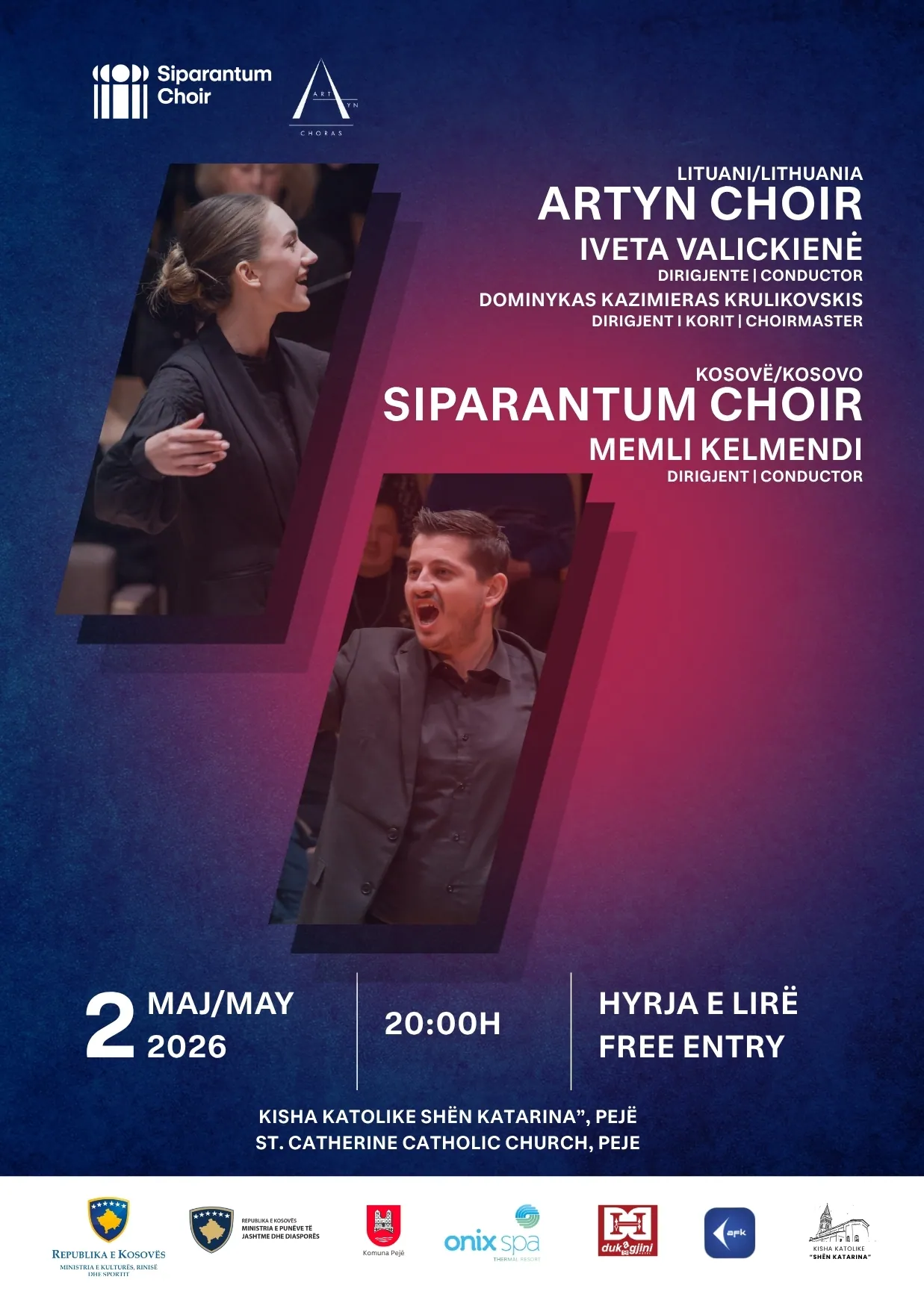 International Collaboration Concert – ARTyn Choir & Siparantum Choir