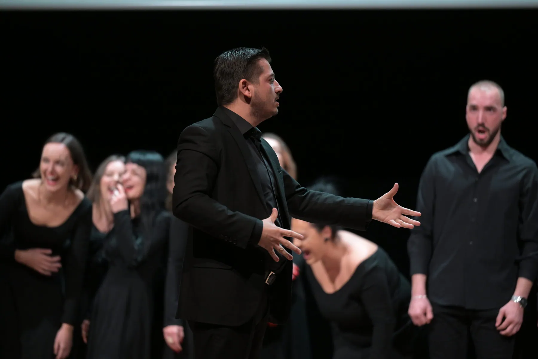 Siparantum Choir performing at Our Performance at the Grand Prix of Nations Choir Competition in Norrköping, Sweden