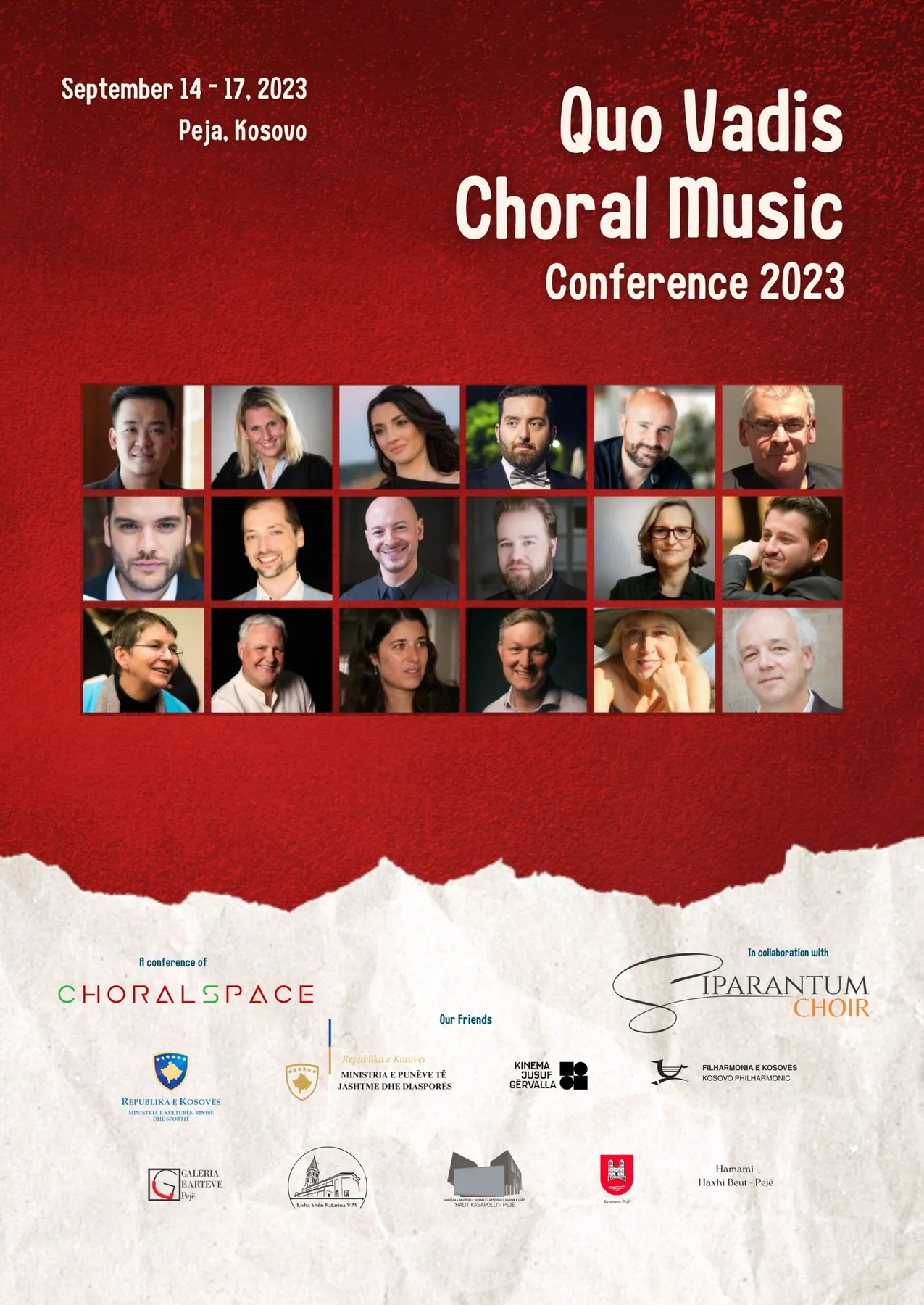 QUO VADIS CHORAL MUSIC 2023