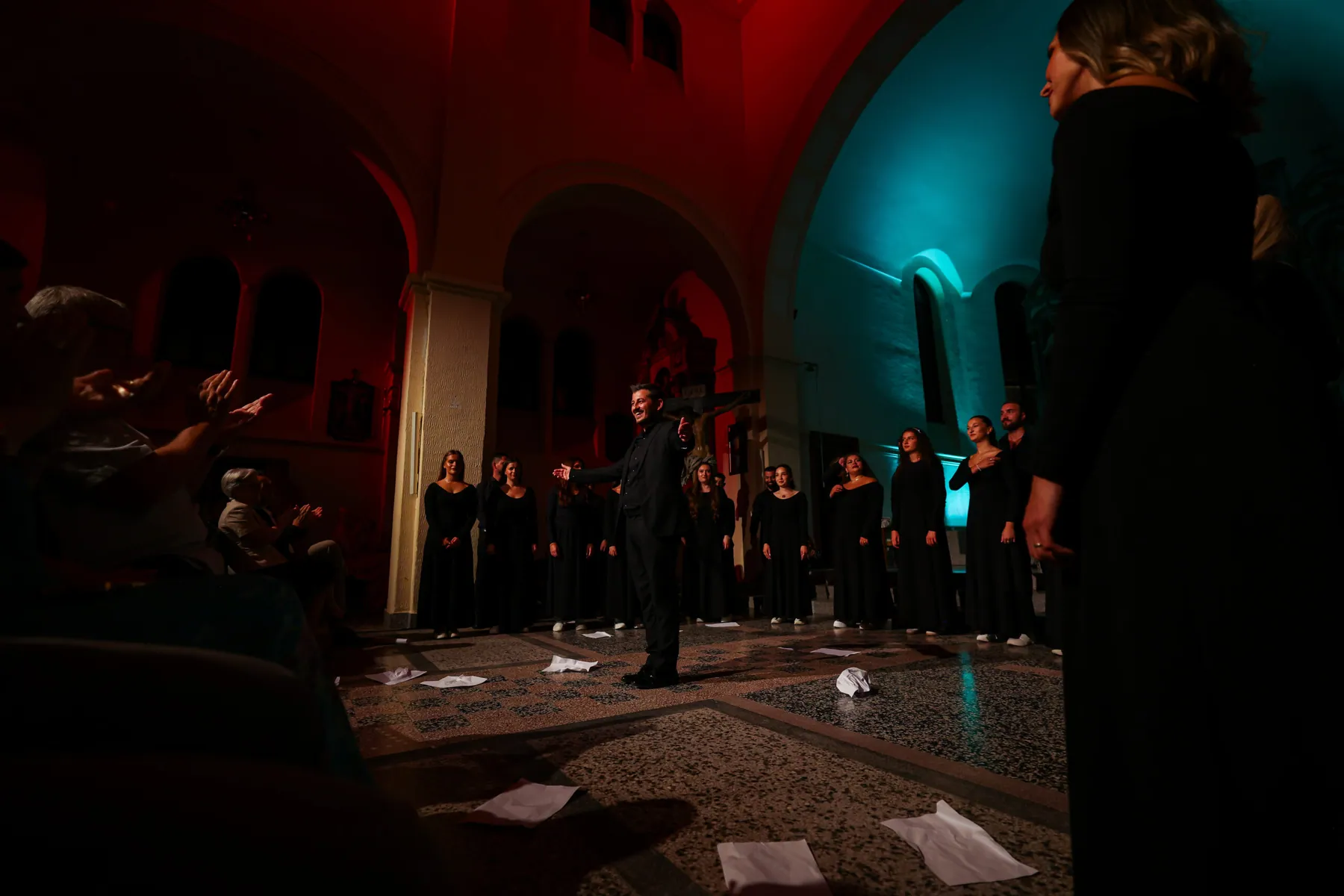 Siparantum Choir performing at "Northern Echoes" Brings Together Defrost Youth Choir and Siparantum Choir in an Inspiring Choral Collaboration