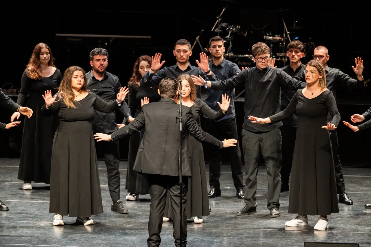 Siparantum Choir performing at Siparantum Choir Wins First Prize Again at European Festival for Young People