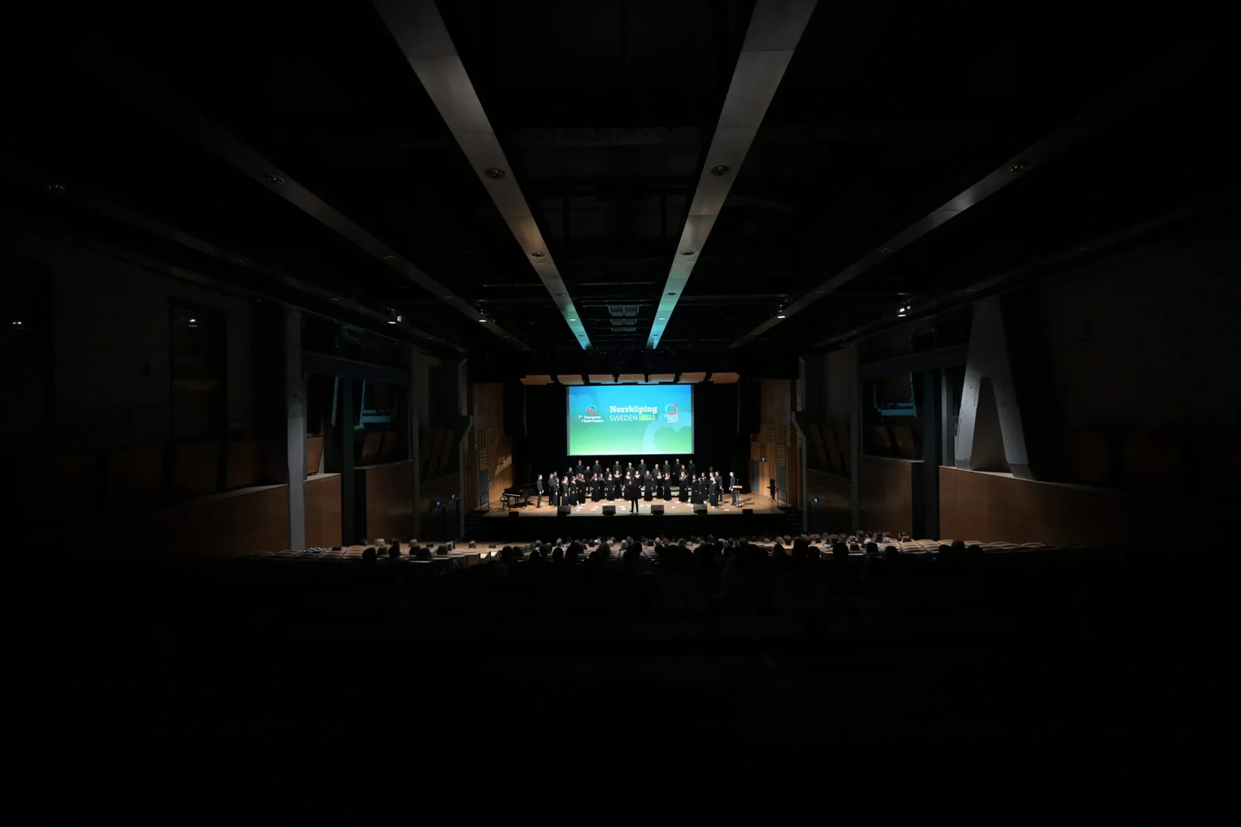 Siparantum Choir performing at Our Performance at the Grand Prix of Nations Choir Competition in Norrköping, Sweden
