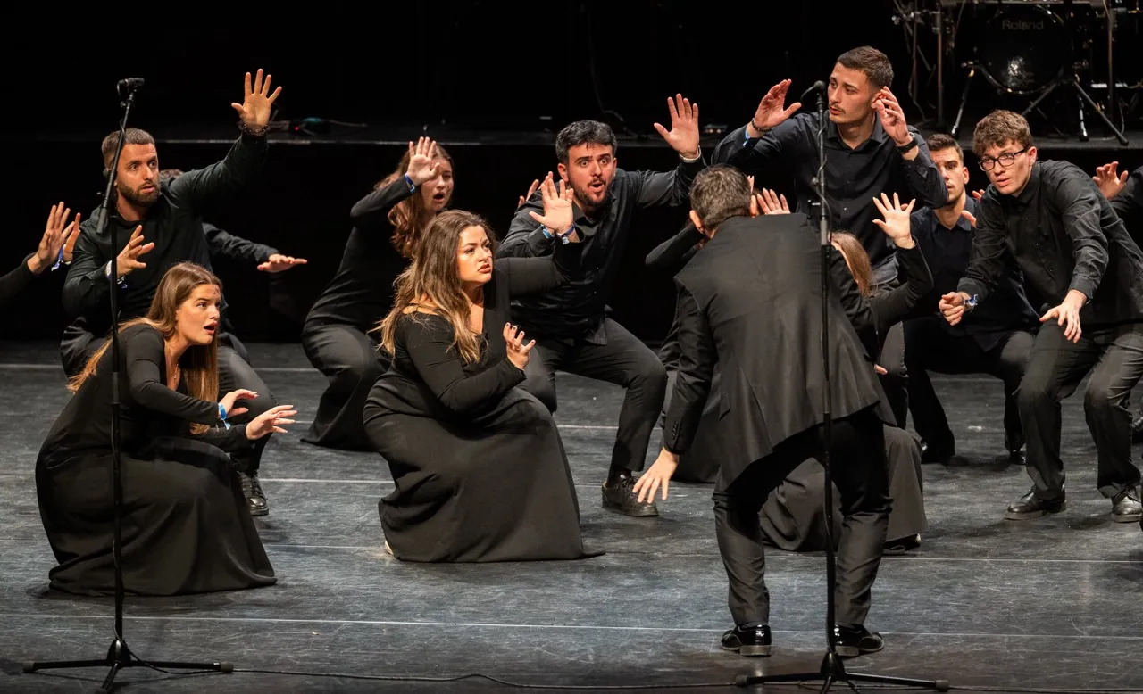 Siparantum Choir performing at Siparantum Choir Wins First Prize Again at European Festival for Young People