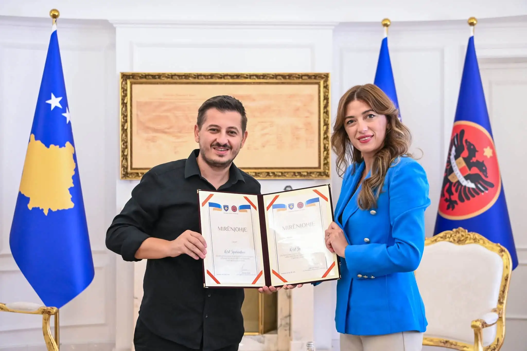 Presidential Recognition by the President of the Republic of Kosovo