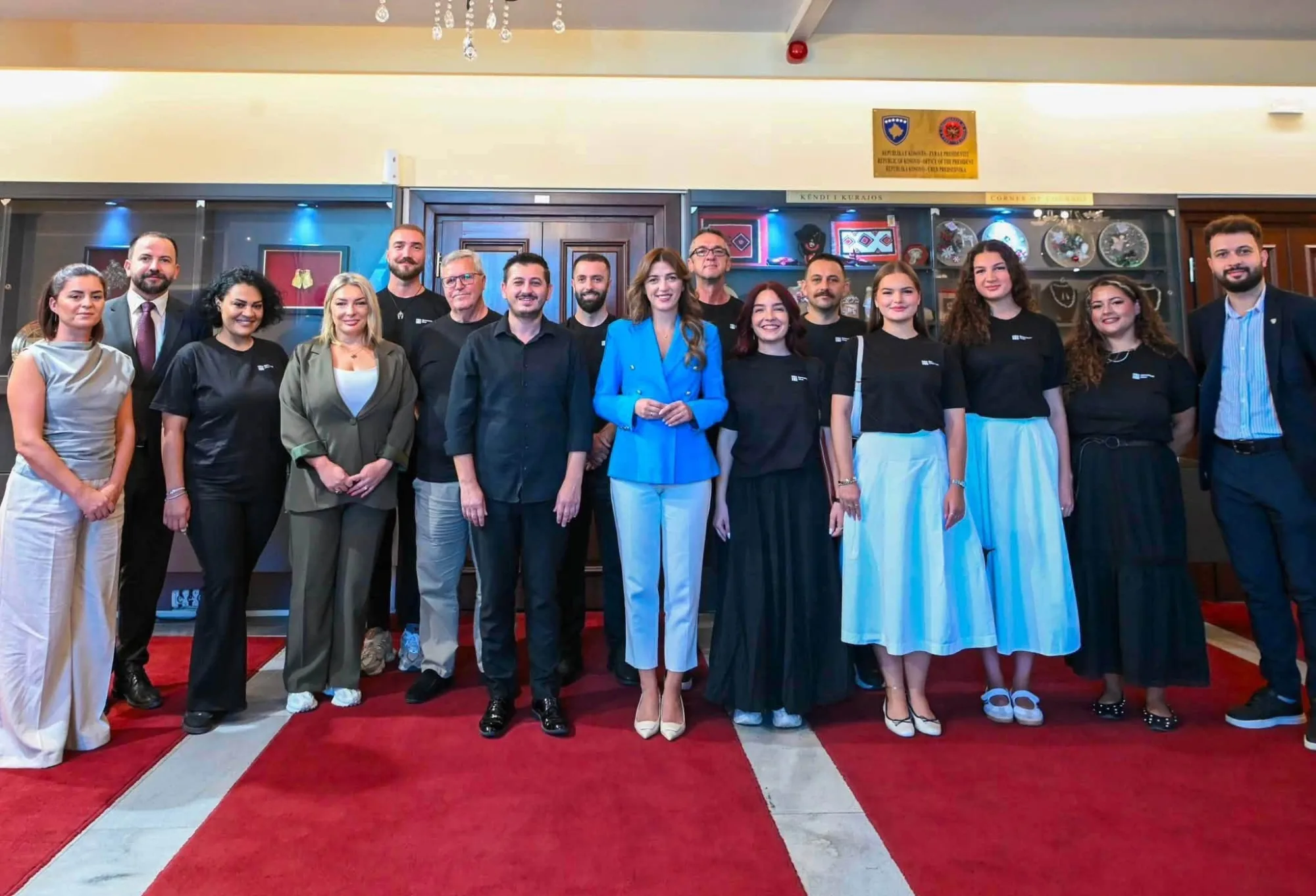Siparantum Choir performing at Presidential Recognition by the President of the Republic of Kosovo (image 6)