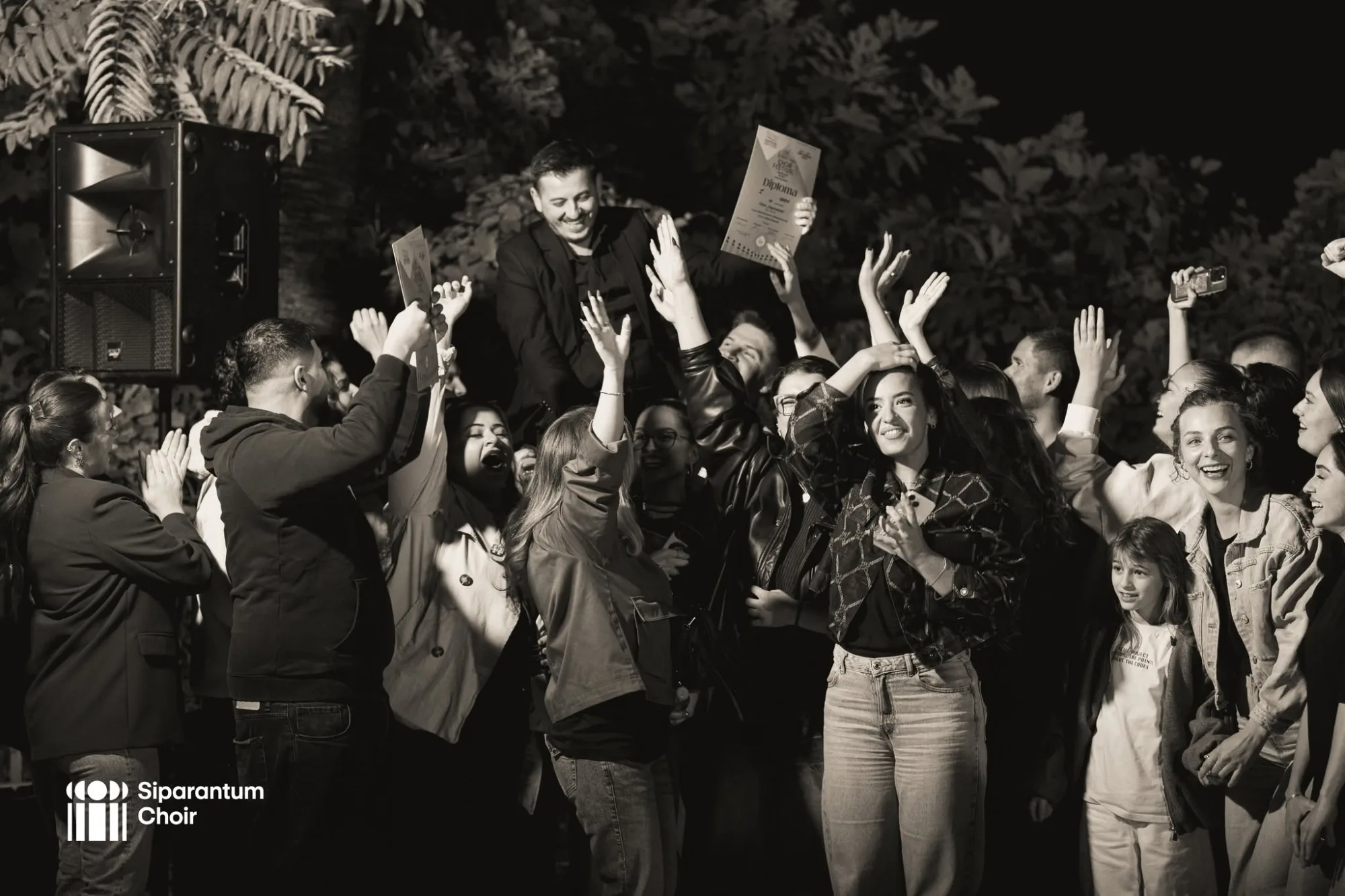 Siparantum Choir performing at Siparantum Choir Wins Three Awards at the International Choir Festival Herceg Novi (image 1)