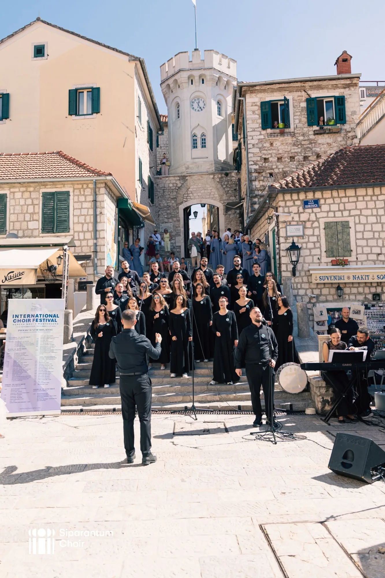 Siparantum Choir performing at Siparantum Choir Wins Three Awards at the International Choir Festival Herceg Novi (image 15)